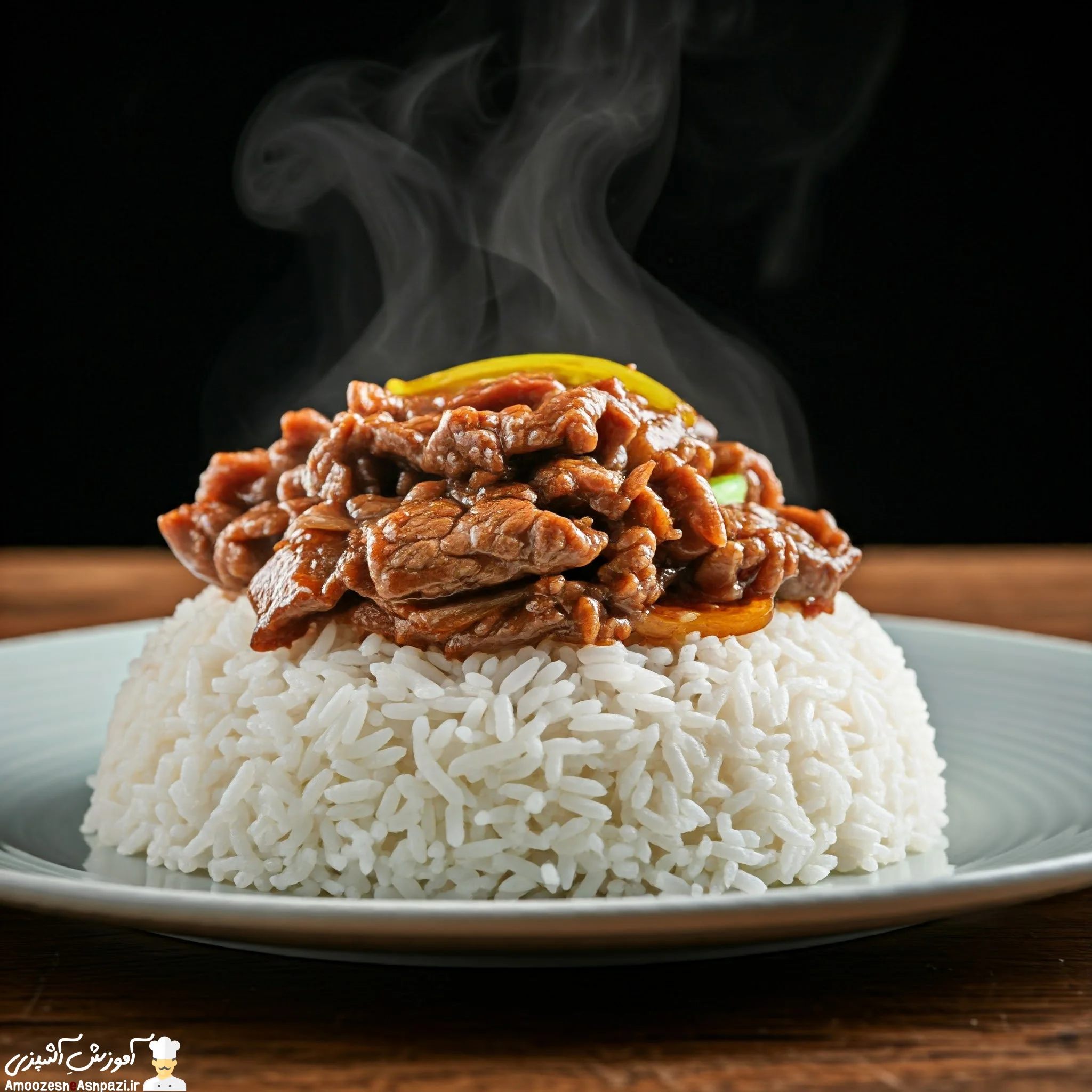 چطور چلو گوشت لای برنج درست کنیم